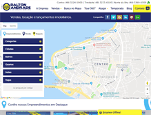 Tablet Screenshot of daltonandrade.com.br